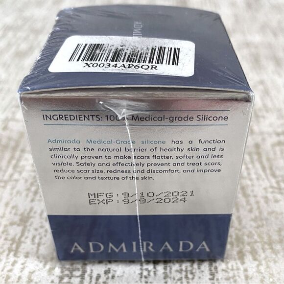 Admirada Silicone Scar Removal Tape. New in Box. NIB EXP: 9/24 - Picture 7 of 7